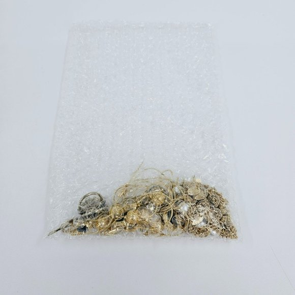 Assorted Bundle of Costume Jewelry Necklaces Rings Stick Pen Gold Metal Art Deco - Picture 14 of 15